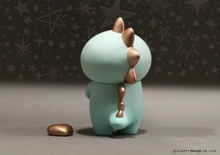Load image into Gallery viewer, Fluffy House DYNO Robin Egg Blue Vinyl Figure