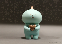 Load image into Gallery viewer, Fluffy House DYNO Robin Egg Blue Vinyl Figure