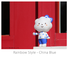 Load image into Gallery viewer, Fluffy House Miss Rainbow with China Blue Style Vinyl Figure