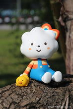 Load image into Gallery viewer, Fluffy House Jumbo Miss Rainbow and Chicky Vinyl Figure