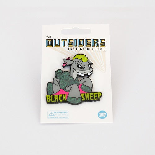 Joe Ledbetter The Outsiders Black Sheep Enamel Pin