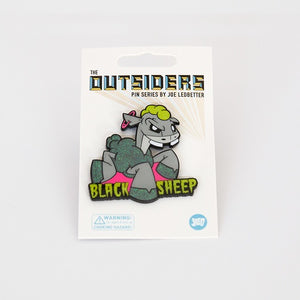 Joe Ledbetter The Outsiders Black Sheep Enamel Pin