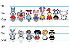 Load image into Gallery viewer, Kidrobot Tiny Toon Adventures & Animaniacs Enamel Pin Series Case