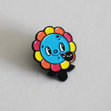 Load image into Gallery viewer, Creamlab Squink Megalopolitan Bloom Enamel Pin
