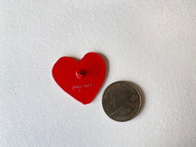 Load image into Gallery viewer, CDG Red Heart Enamel Pin