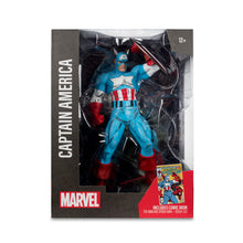 Load image into Gallery viewer, McFarlane Marvel Series 1 Captain America 1:6th scale (The Amazing Spider-Man #323)