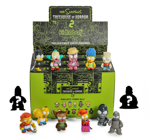 Kidrobot Simpsons Treehouse of Horror Mini Figure Series 2 Case