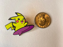 Load image into Gallery viewer, Pokemon Surfing Pikachu Enamel Pin
