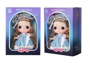 Ddung Dolls Blue Retro Doll