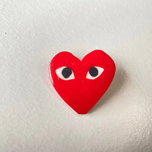 Load image into Gallery viewer, CDG Red Heart Enamel Pin