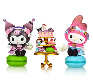 Tokidoki x Kuromi & My Melody Garden Party Mini Vinyl Figure 2 pack