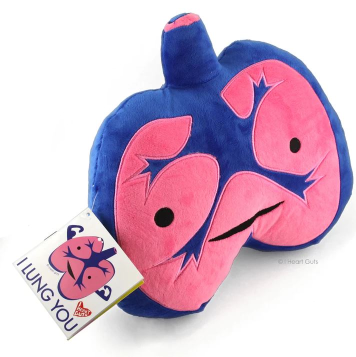 I Heart Guts! Lungs Plush