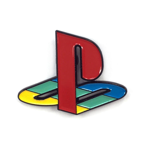Kolorspun Playstation Logo Enamel Pin