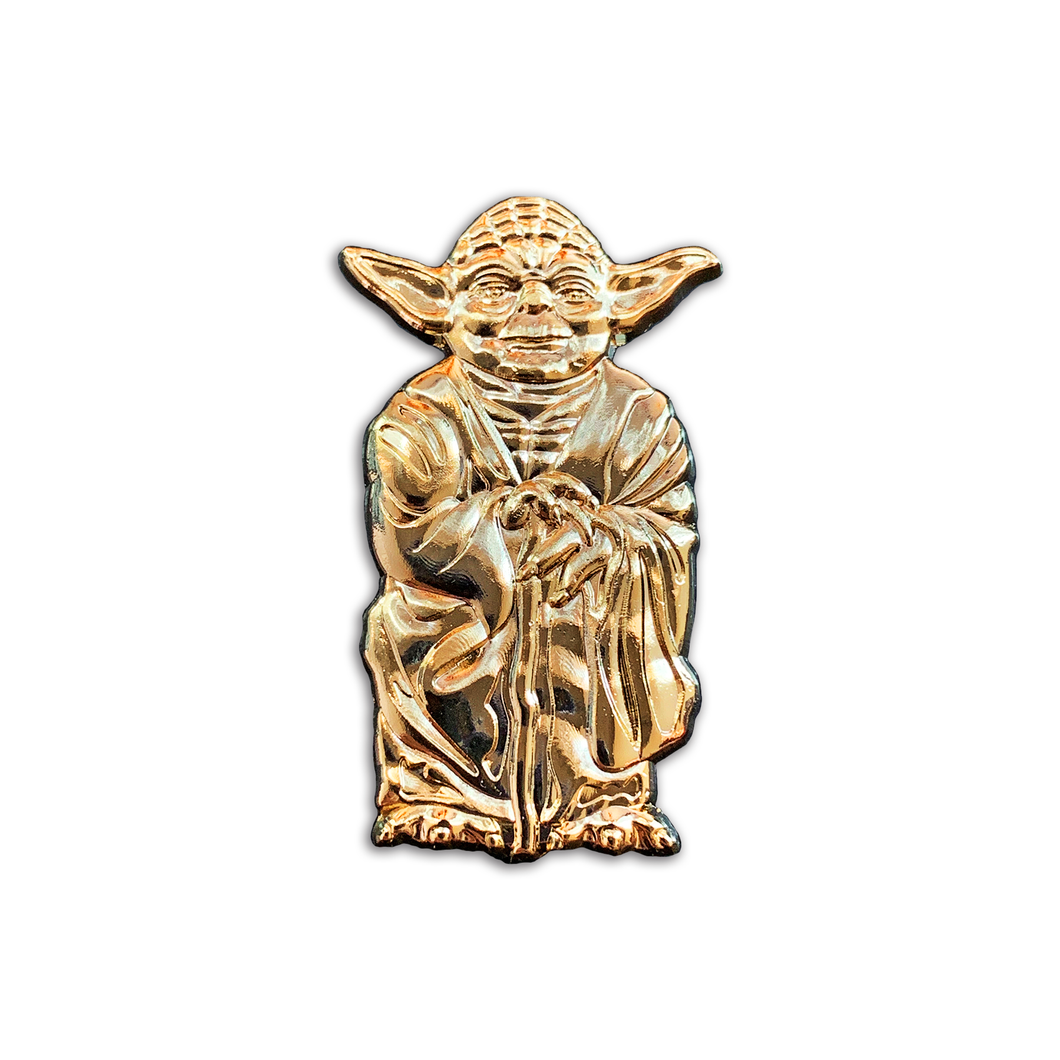 Nerdpins Gold Master (Yoda) Enamel Pin