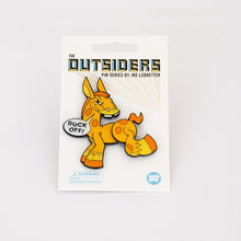 Load image into Gallery viewer, Joe Ledbetter The Outsiders Buck Off Donkey Enamel Pin