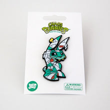 Load image into Gallery viewer, Joe Ledbetter Chaos Bunny Collection Mummy Bunny Enamel Pin