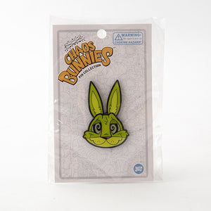Joe Ledbetter Chaos Bunny Collection Spaced Out Bunny Enamel Pin