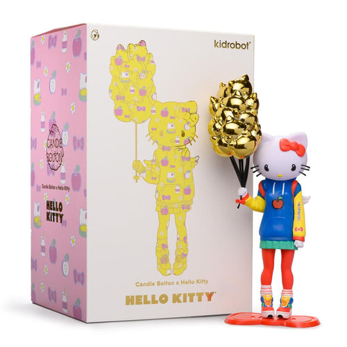 Kidrobot x Sanrio Hello Kitty 9inch Art Figure by Candie Bolton Nostalgic Edition