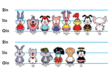 Load image into Gallery viewer, Kidrobot Tiny Toon Adventures &amp; Animaniacs Enamel Pin Series Case