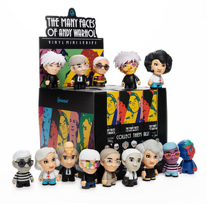 Kidrobot Many Faces of Andy Warhol Mini Figure Series Blind Box