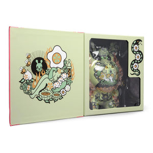 Kidrobot Junko Mizuno La Flamme 8inch Dunny Vinyl Figure Green Version