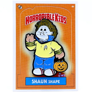 Horrible Kids Shaun Shape Enamel Pin
