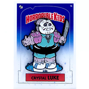 Horrible Kids Crystal Luke Enamel Pin