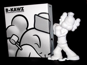 Necessaries Toy Foundation B-KAWZ White Edition Vinyl Figure