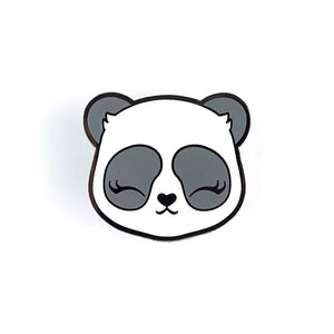 Luxcups Creative Panda Face Enamel Pin