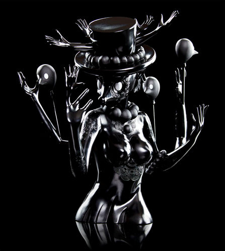 Kidrobot Black Series Yury Ustsinau Blueberry Art Figure