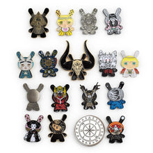 Load image into Gallery viewer, Kidrobot Arcane Divination Dunny Enamel Pin Series Blind Box