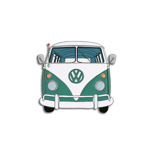 Nerdpins VW Green Bus Enamel Pin