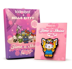 Kidrobot x Sanrio Hello Kitty Time to Shine Enamel Pins Case