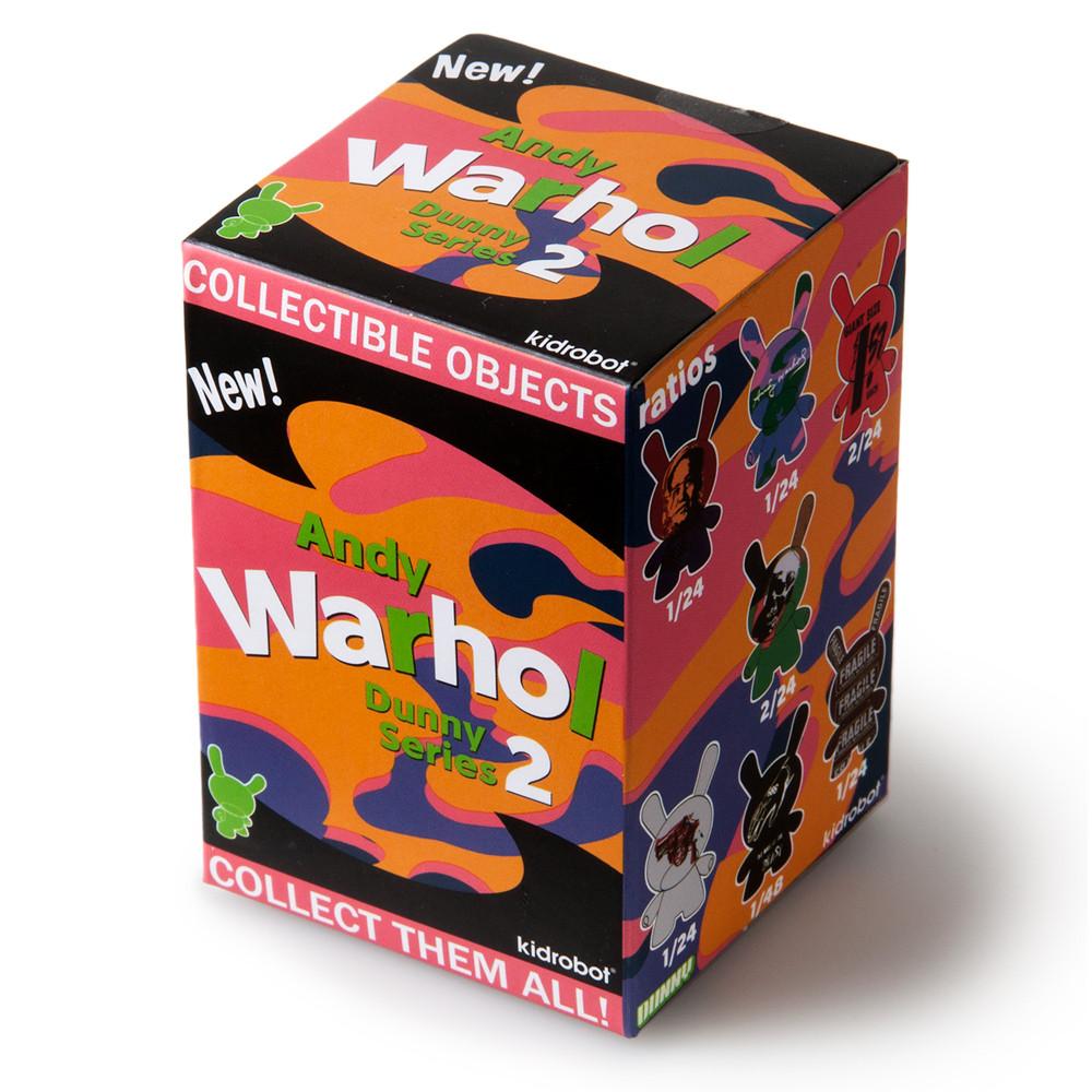 Kidrobot Andy Warhol 3inch Dunny Series 2 Blind Box