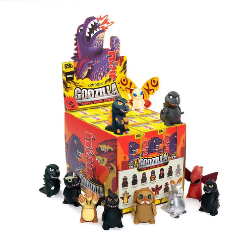 Kidrobot Godzilla King of the Monsters Mini Figure Series Case